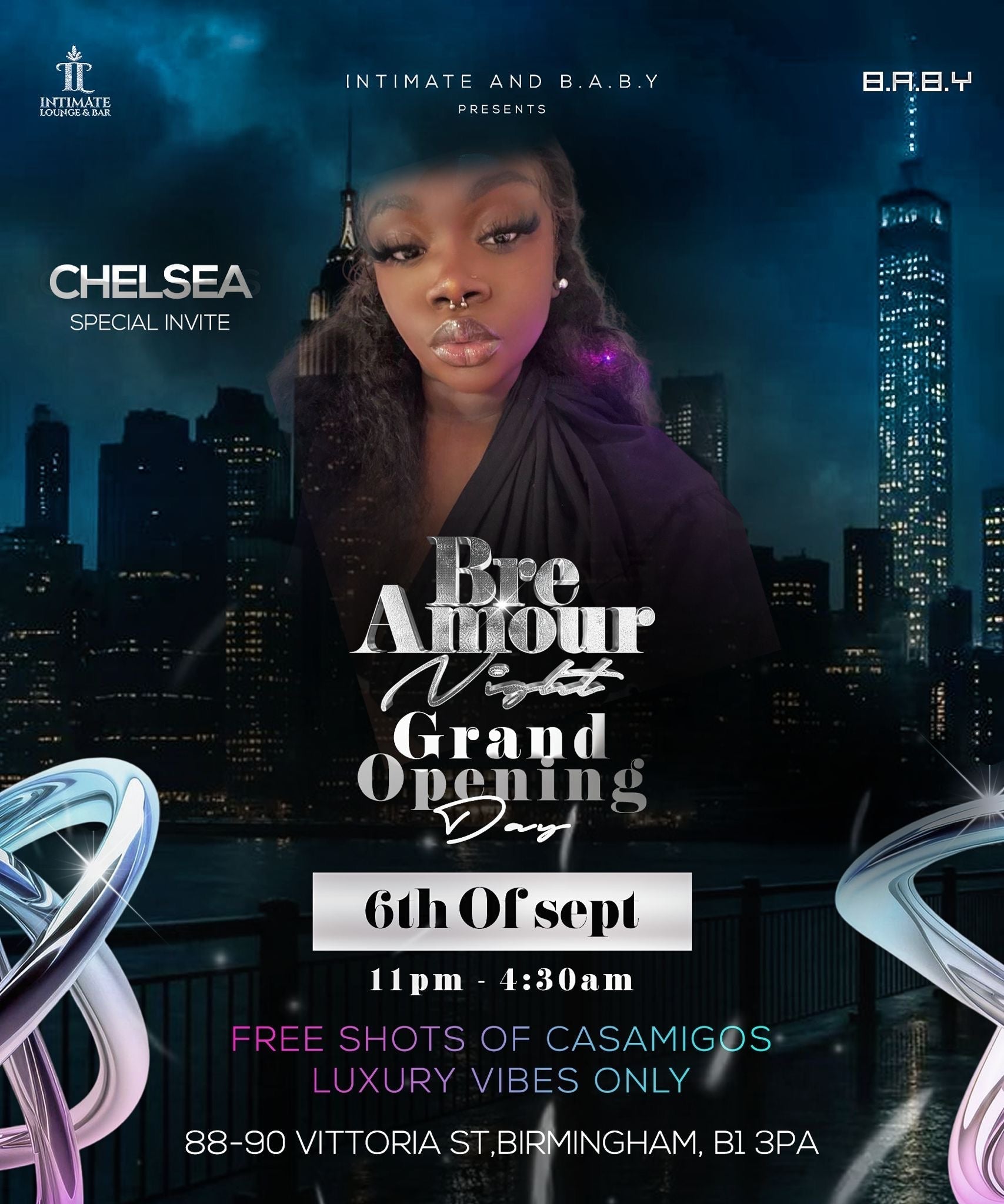 Bre Amour Night Grand Opening