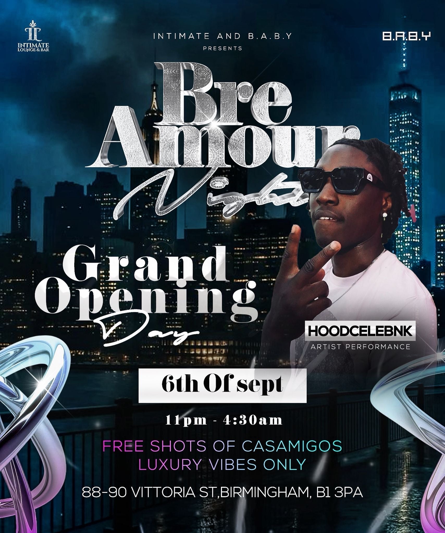 Bre Amour Night Grand Opening
