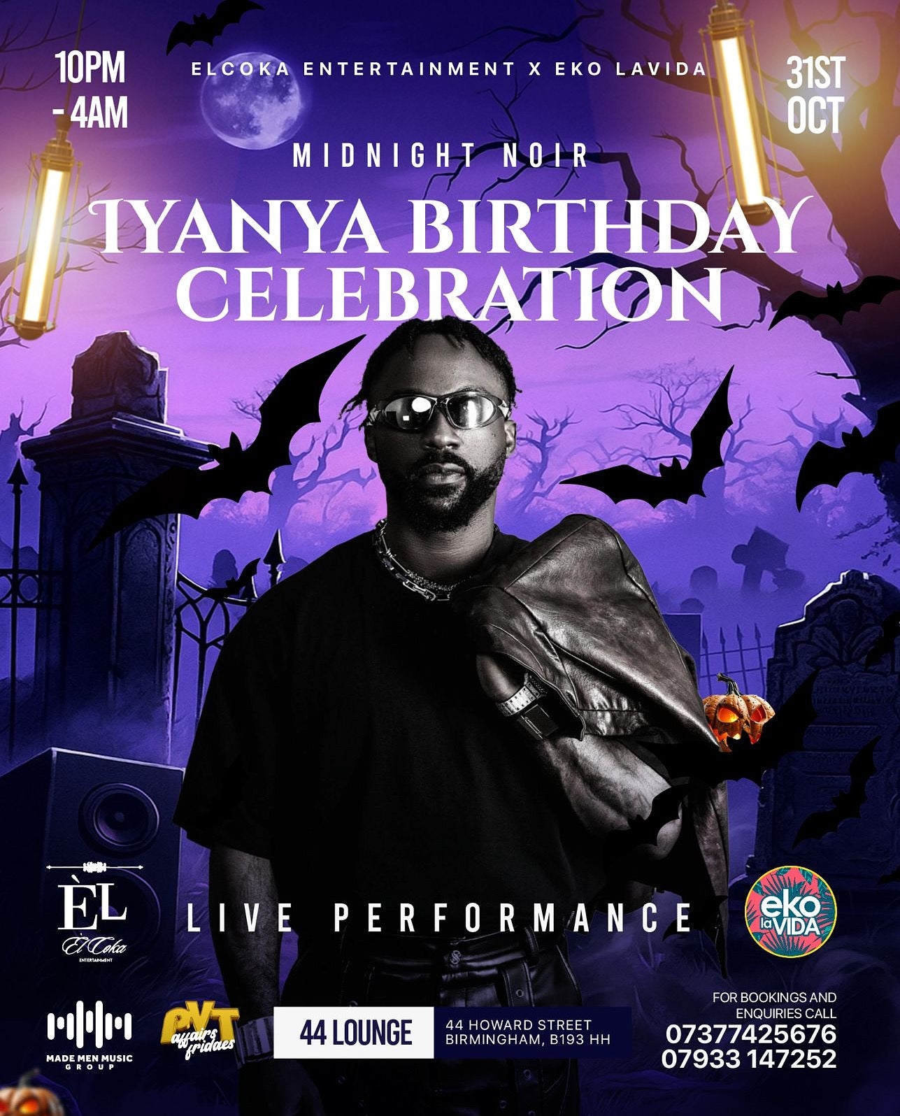 MIDNIGHT NOIR- IYANYA BIRTHDAY CELEBRATION