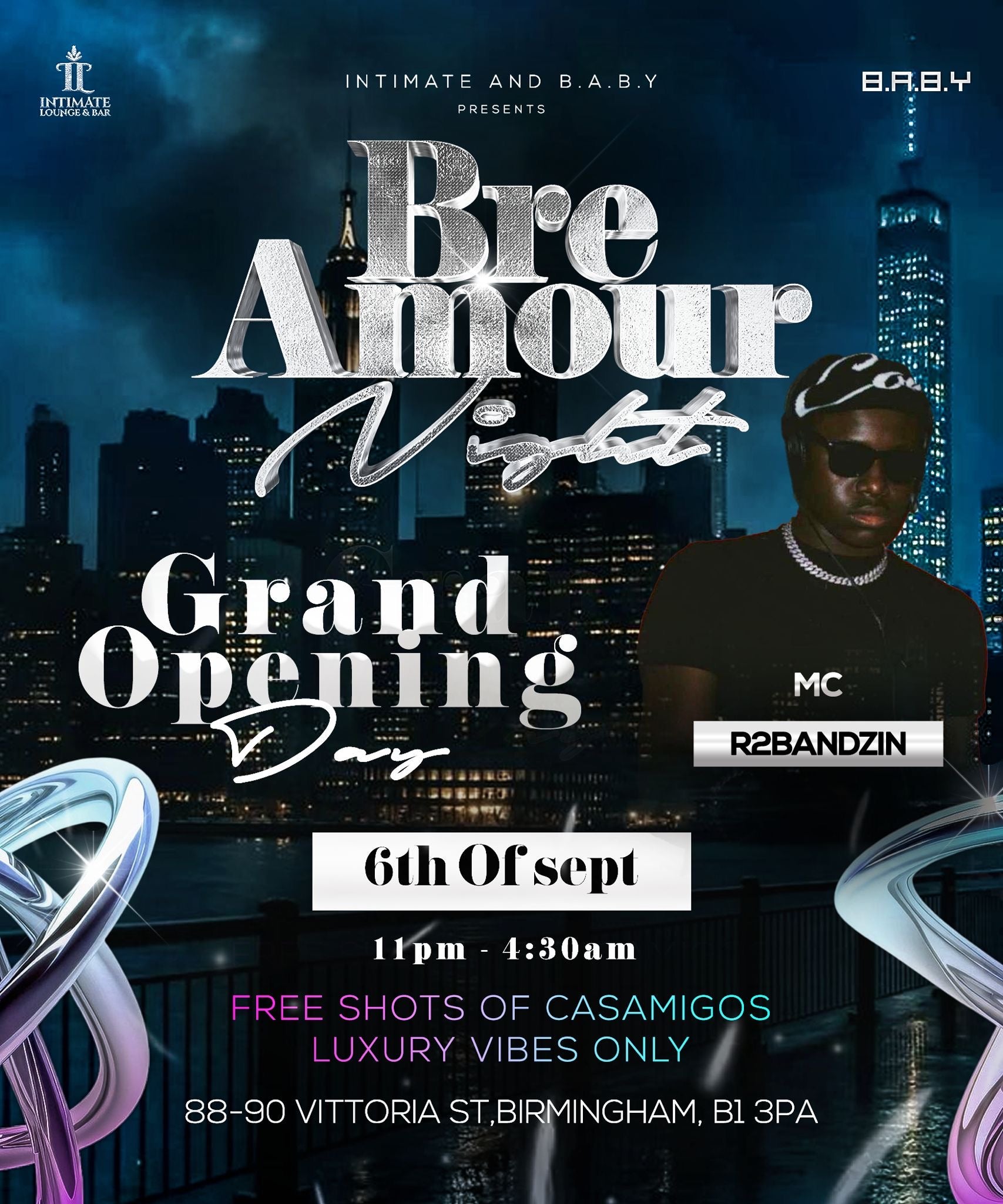 Bre Amour Night Grand Opening
