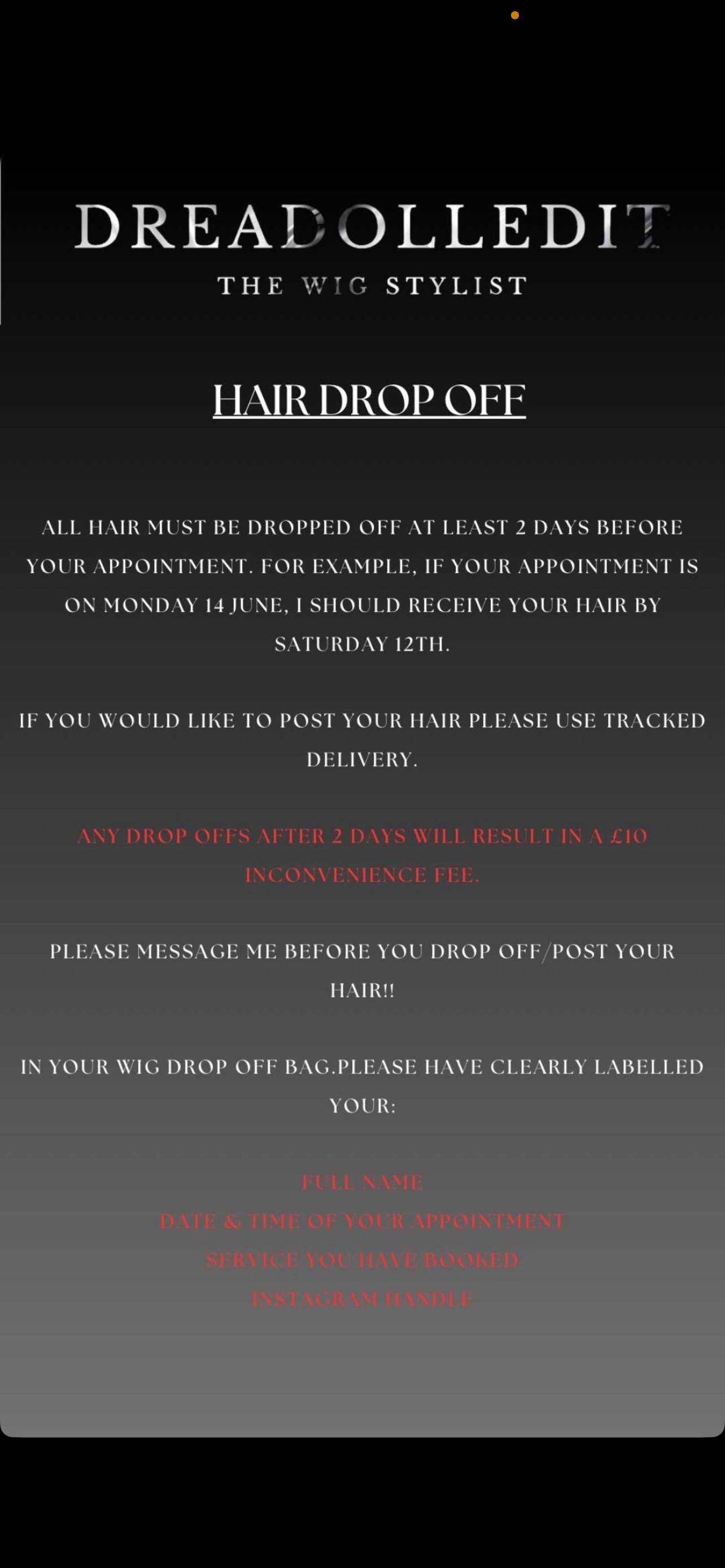 DreaDolledIt The Wig Stylist