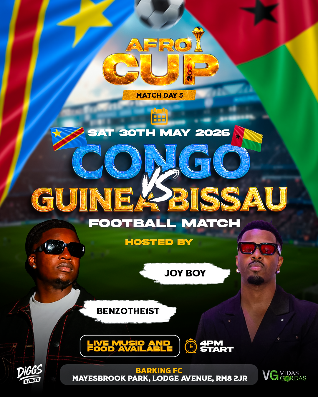 Afro-cup Match Day 5