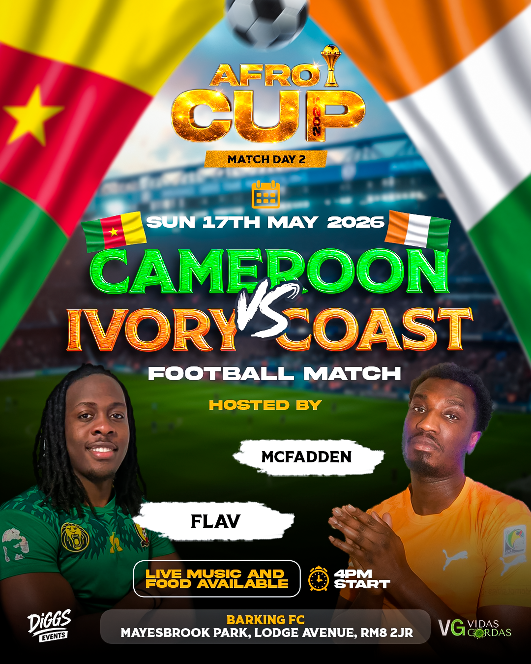 Afro-cup Match Day 2