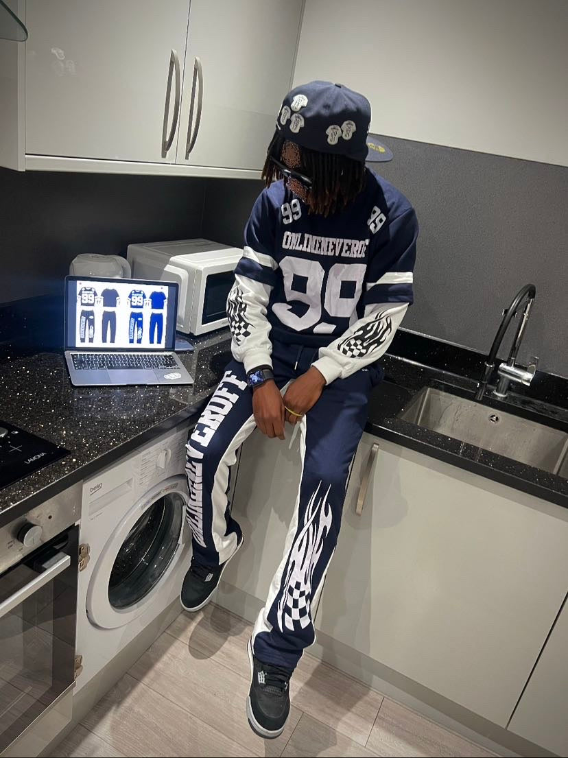 Onlineneveroff: Flared Tracksuit