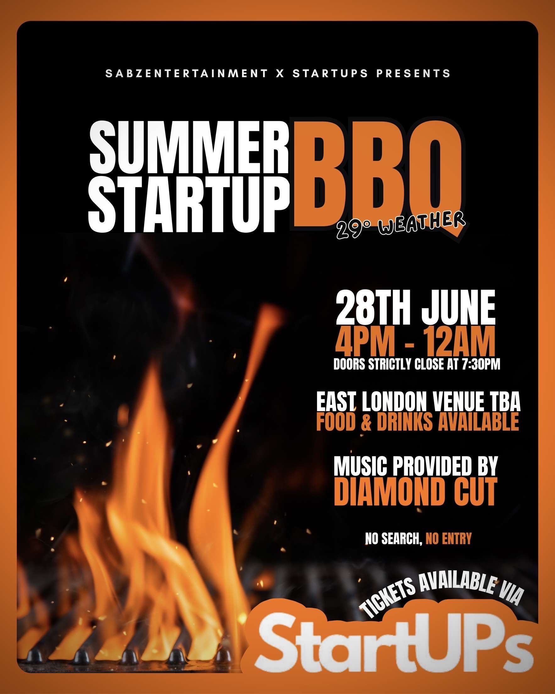 SUMMER STARTUP BBQ