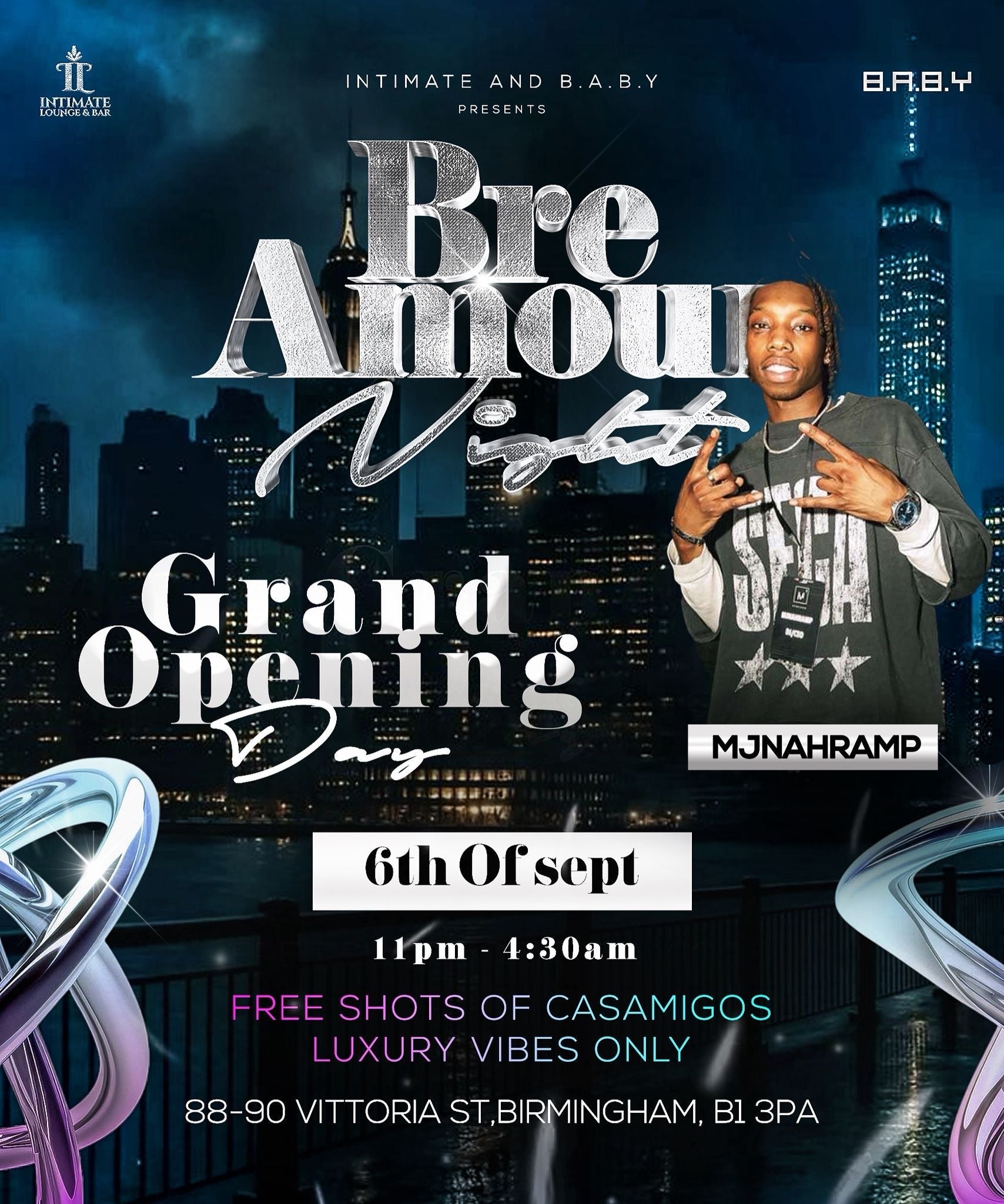 Bre Amour Night Grand Opening
