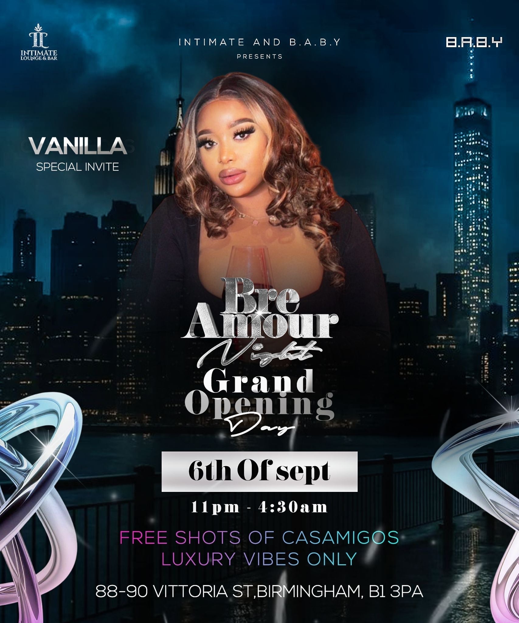 Bre Amour Night Grand Opening