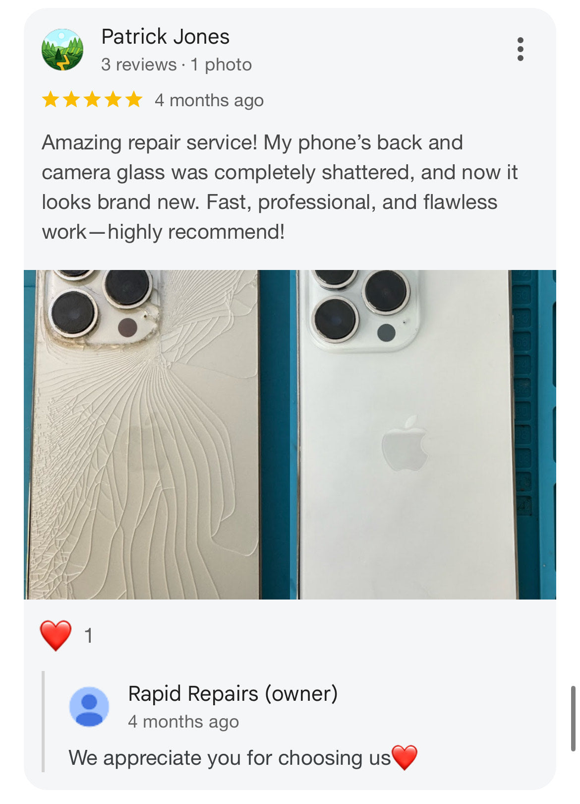 Rapidrepairs (Iphone)