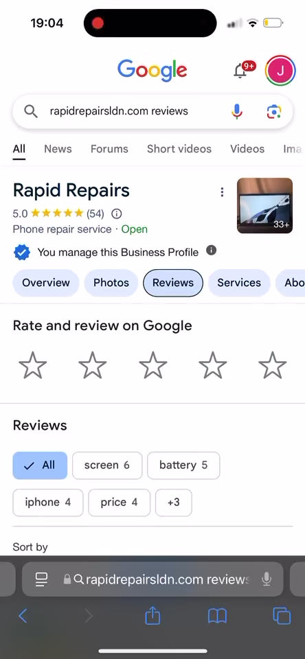 Rapidrepairs (Iphone)